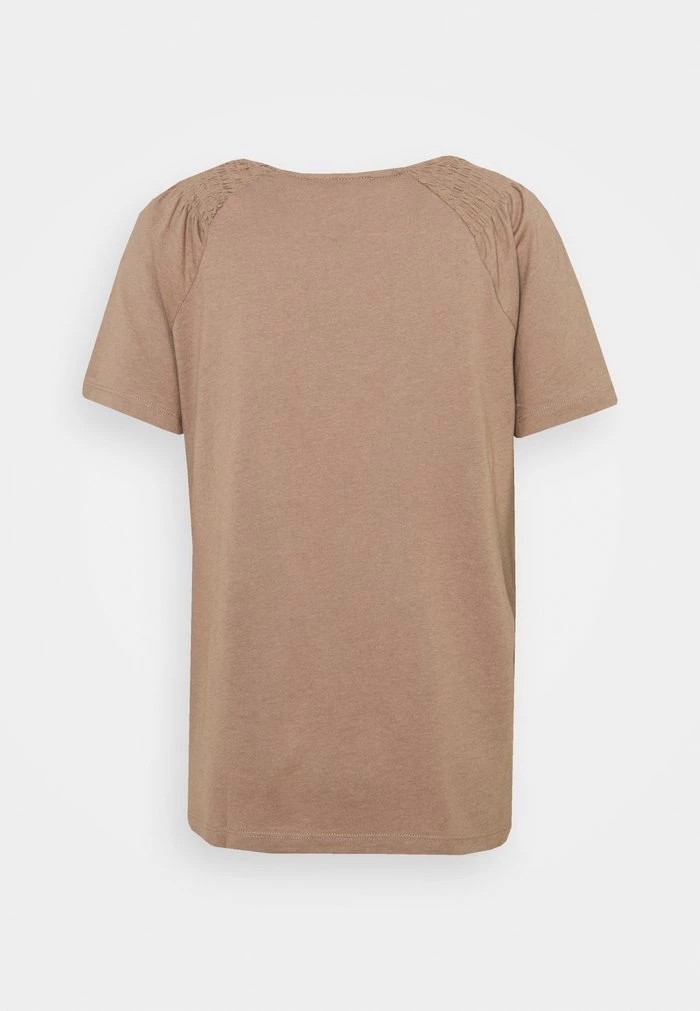 T-Shirt ANNA FIELD Anna Field Basic T-shirt Marron Femme | ZGL-4070351